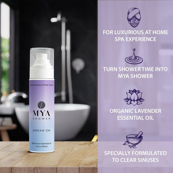 Dream On Aromatherapy Shower Mist Spray - Picture 2 of 7